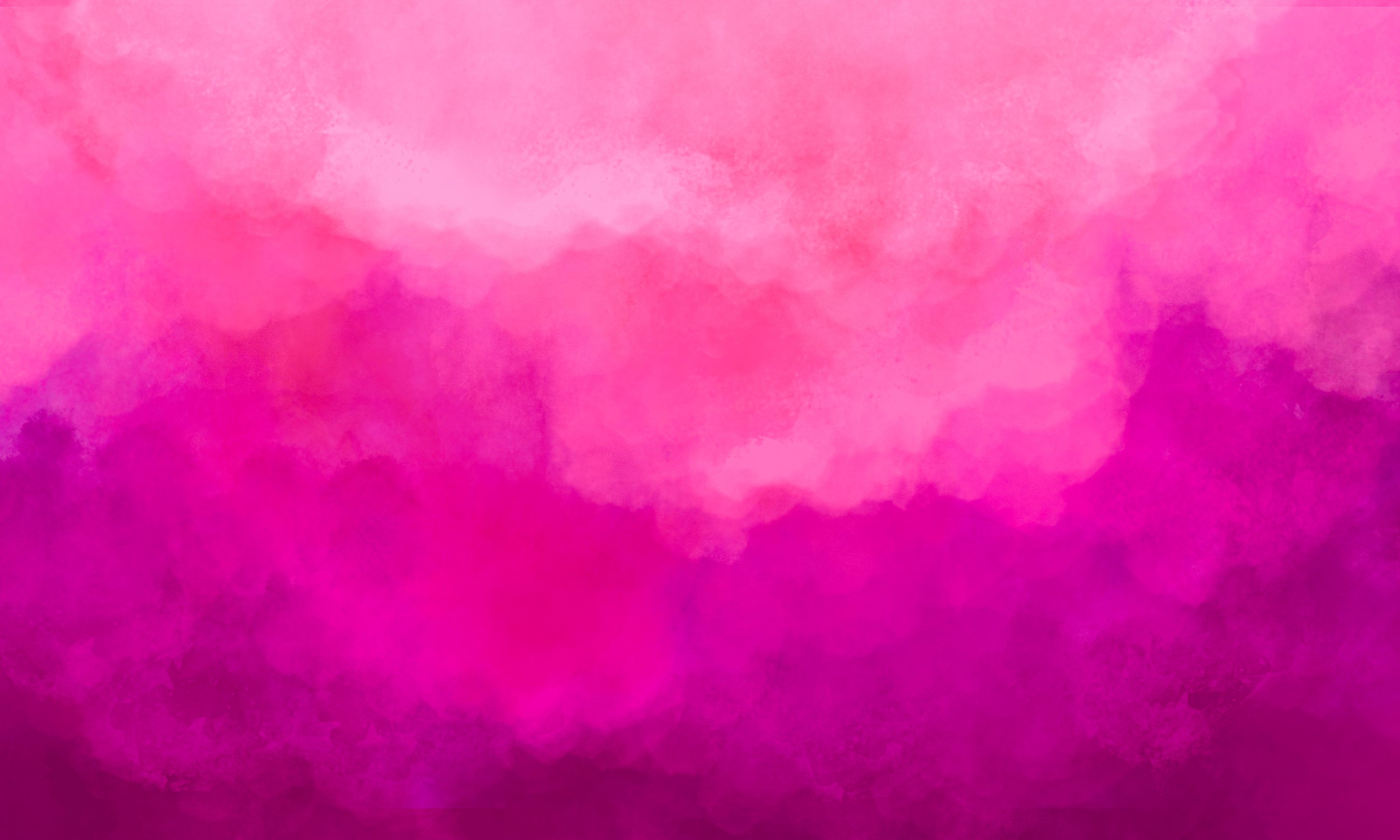 Abstract Watercolor Background - Magenta, Hot Pink - Soft Texture